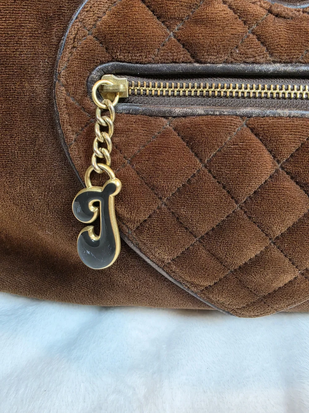 Juicy Couture Brown 'Couture Baby' Enfant De Juicy Tote Bag